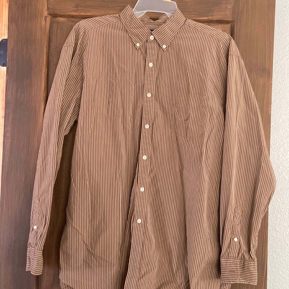 Men’s XXL button down Nautical dress shirt